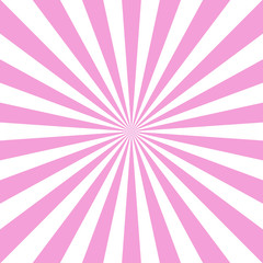 Sunlight abstract background. Pink and white color burst background.