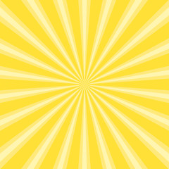 Sunlight abstract background. Powder yellow color burst background.
