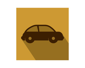 brown vehicle conveyance transport transportation image vector icon logo