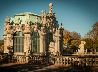 Fototapeta na wymiar Dresden architecture 