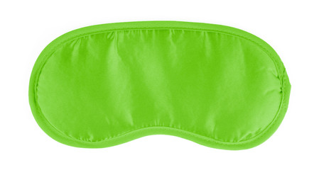  sleeping mask isolated on a white background.