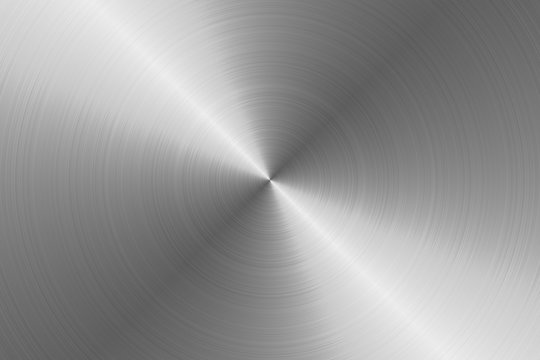 Brushed circular metal surface. Texture of metal. Abstract steel background  Stock Illustration | Adobe Stock