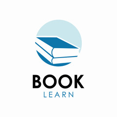 Book Learn Logo Vector Template