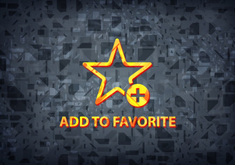 Add to favorite black background