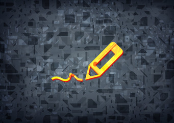 Sign up icon black background