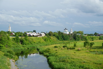 Fototapeta na wymiar View of Suzdal