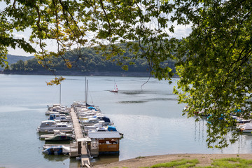 Bootssteg am Edersee