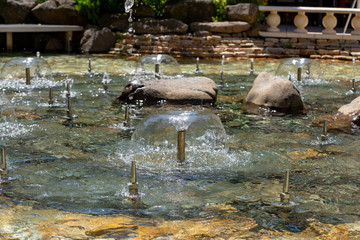 Fototapeta premium A small fountain