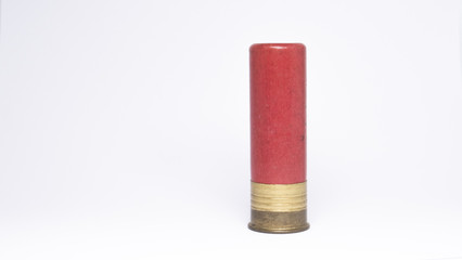 Red Isolated Shotshell 