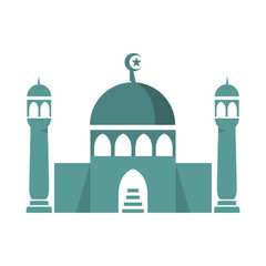 Vector of Arabic Lattern. Lamp Classic