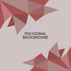 Polygonal background 