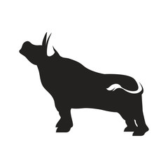 Simple Bull Logo