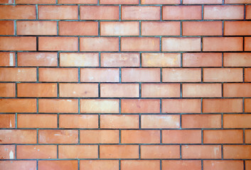 Vector Brown brick wall, stone texture for you projects