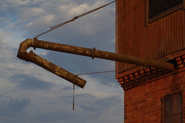 Old Water Tower in a village in Dalarna
