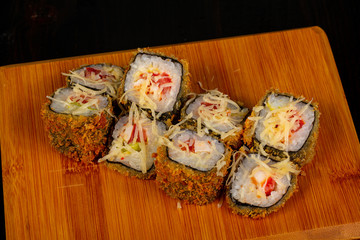 Japanese tempura roll