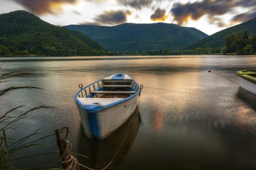 Old Boat in Piediluco Lake - Italy