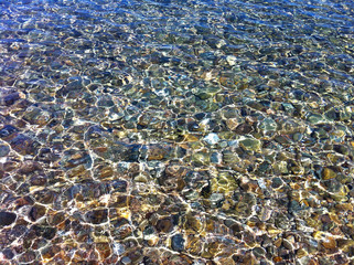 Patterns on the seabed