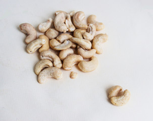 Cashew. View from above, candid.