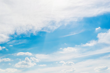Fototapeta premium blue sky and white clouds as background