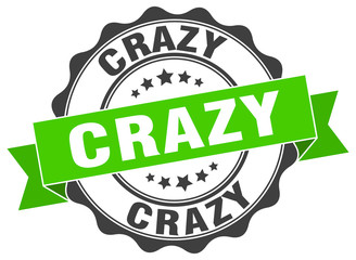 Obraz premium crazy stamp. sign. seal