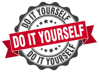 do it yourself stamp. sign. seal