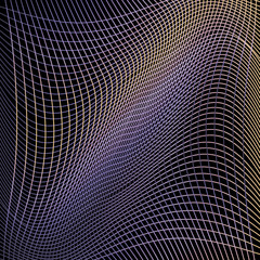 Abstract vector grid with gradient texture. Geometric background for technological, business projects, web sites, covers.
