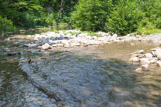 ford on Adegoy river in Shapsugskaya zone