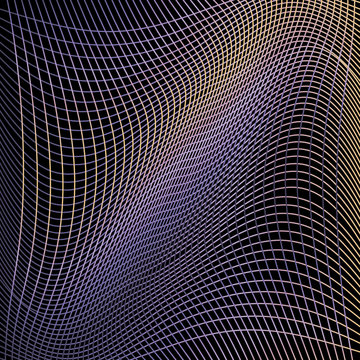 Abstract vector grid with gradient texture. Geometric background for technological, business projects, web sites, covers.