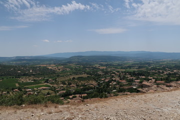 View from the heights of Saint-Saturnin-lès-Apt