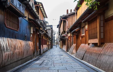 Deurstickers Kyoto Gion Shirakawa © oben901