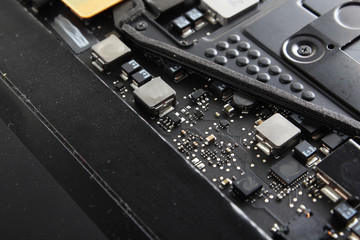 microchips electronic components