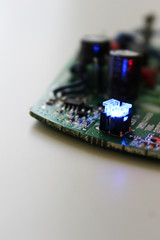 microchips electronic components