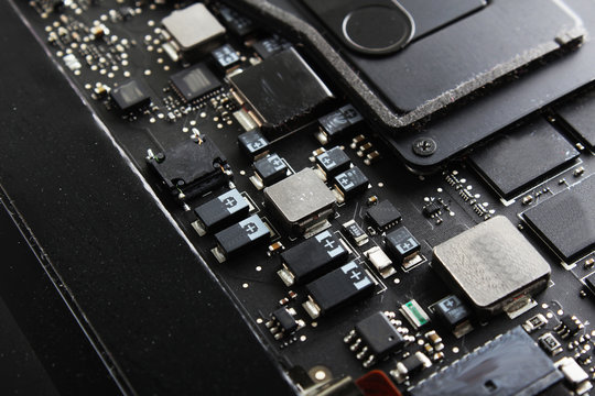 microchips electronic components