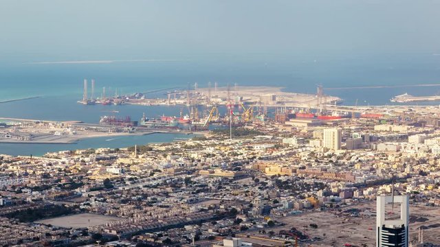 Dubai Dry Docks time-lapse