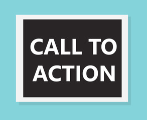 Call To Action concept- vector illustration