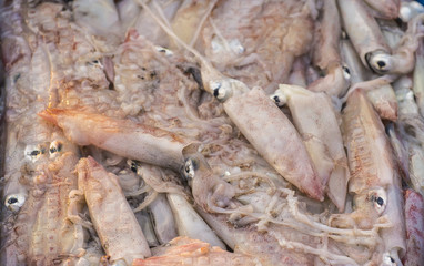 Fisherman's Community Market Located at Laem Chabang Port Chonburi Province,Thailand