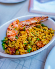 Shrimp Paella 