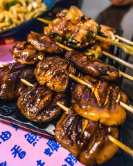 Mushroom Skewers