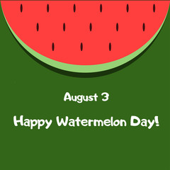 National Watermelon Day Celebration Banner 4