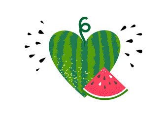 watermelon summer fruit