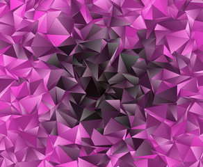 Fototapeta premium Triangular 3d, modern background