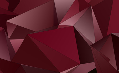 Obraz premium Triangular 3d, modern background