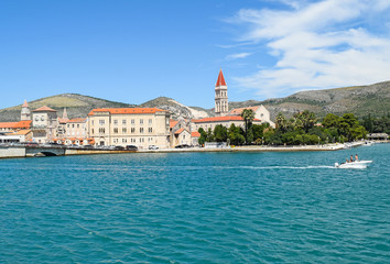 Fototapeta premium Mediterranean sea at Trogir in Croatia
