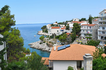 Fototapeta na wymiar View of Trogir city in Croatia
