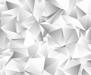 Fototapeta premium Triangular 3d, modern background