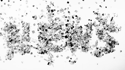 cut up newspaper spelling NEWS 