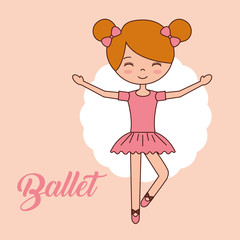 beautiful ballerinas ballet cartoon character