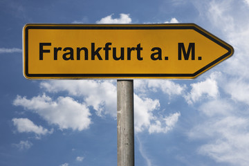 Wegweiser Frankfurt a. M. 