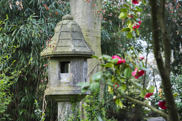 Fototapeta na wymiar japanese garden leverkusen