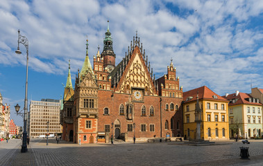 Fototapeta na wymiar Breslau – Altes Rathaus 